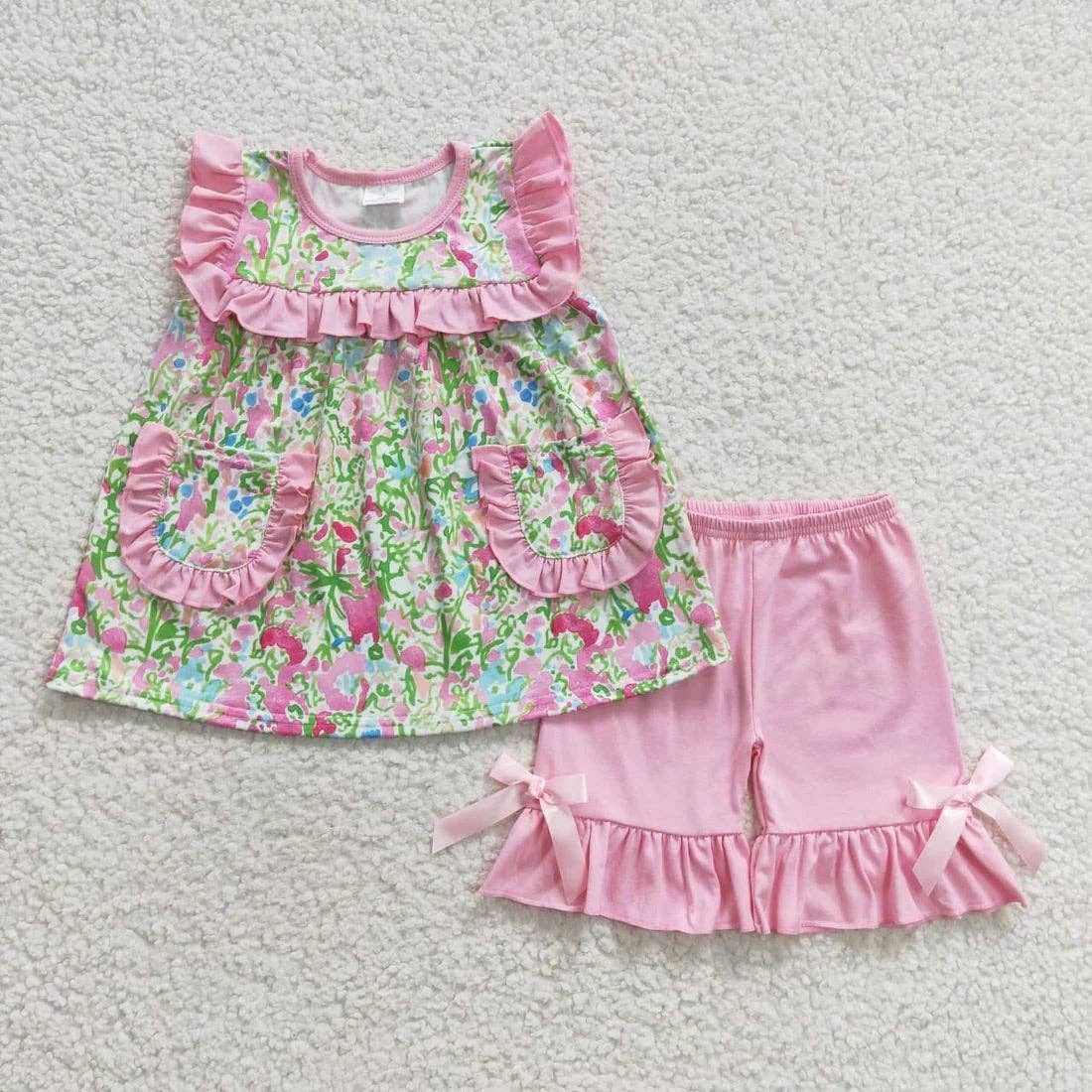 Blush boutique Lily Pulitzer Pink Short Set Magnolia Outfitters